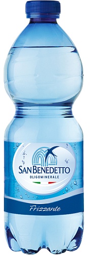 Вода San Benedetto 0,5л*24 газ пэт